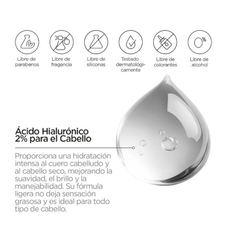 Revox Just Acide Hyaluronique 2 % pour cheveux 30 ml -Soins capillaires -Revox B77