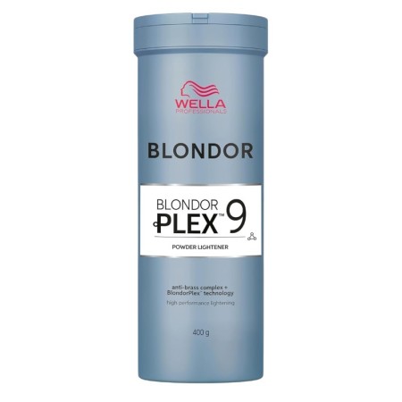 Polvere decolorante Wella Blondor Plex 9 400 g -Agenti sbiancanti -Wella
