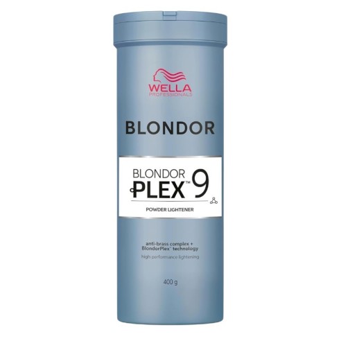 Polvere decolorante Wella Blondor Plex 9 400 g -Agenti sbiancanti -Wella